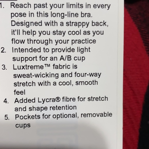 Lululemon Bra - Picture 4 of 5